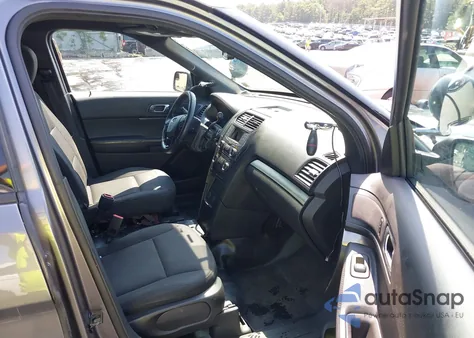 2017 Ford Police Interceptor from USA, damaged, VIN 1FM5K8AR0HGE25745